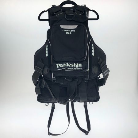  Pazdesign パズデザイン コンプリートⅣ+ オールラウンドベスト フリーサイズ ブラック