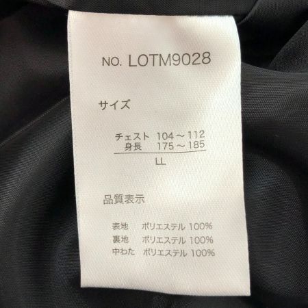  Lotto ロット ベンチコート LLサイズ LOTM9028 ブラック