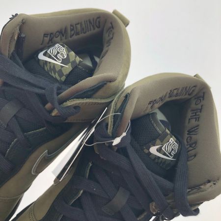  NIKE ナイキ ソウルグッズ×ナイキ ダンク ハイ '90s スニーカー 27.5cm DR1415-200 オリーブ