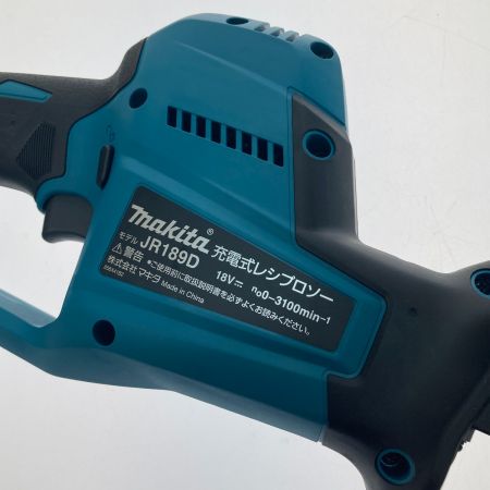  MAKITA マキタ 充電式レシプロソー　18V  6.0Ah JR189DRGX