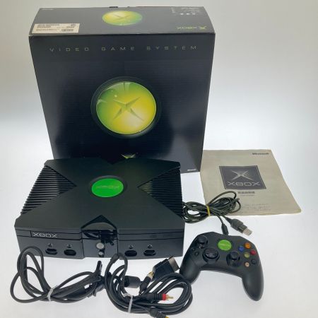  Microsoft マイクロソフト ゲーム機　 XBOX エックスボックス F23-00066