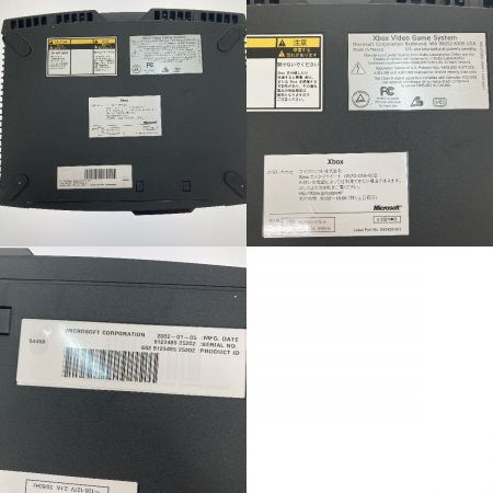  Microsoft マイクロソフト ゲーム機　 XBOX エックスボックス F23-00066