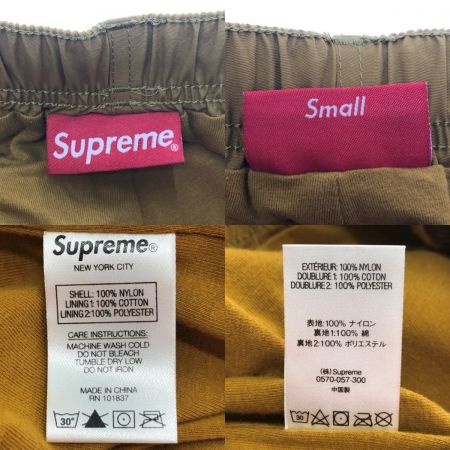  Supreme シュプリーム トラックパンツ Sサイズ RN101837 キャメル系