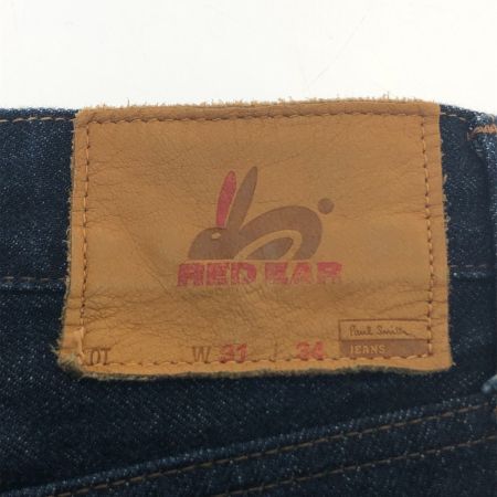  Paul Smith ポールスミス RED EAR ストレートジーンズ W31 404R ネイビー
