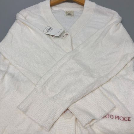  gelato pique ジェラートピケ ウォッシャブルスムーズィーカーディガン フリーサイズ PWNT234029 ホワイト