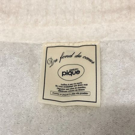  gelato pique ジェラートピケ ウォッシャブルスムーズィーカーディガン フリーサイズ PWNT234029 ホワイト