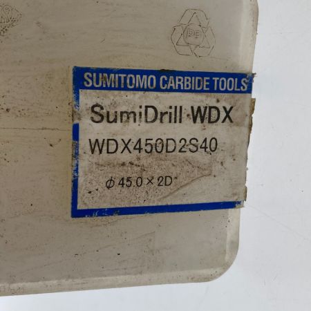  住友電工 SumiDrillWDX　スミドリル Φ45.0-90.0