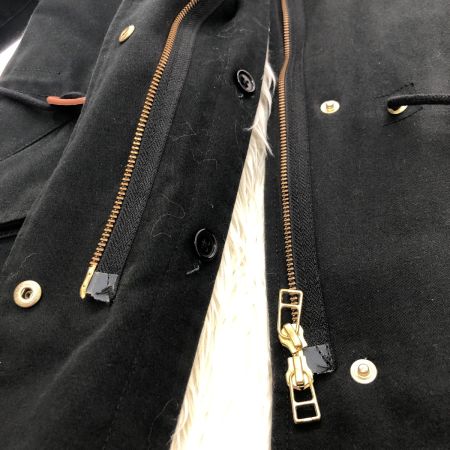  FRED PERRY フレッドペリ モッズコート ボアライナー SIZE 8 F6230 ブラック