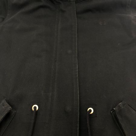  FRED PERRY フレッドペリ モッズコート ボアライナー SIZE 8 F6230 ブラック