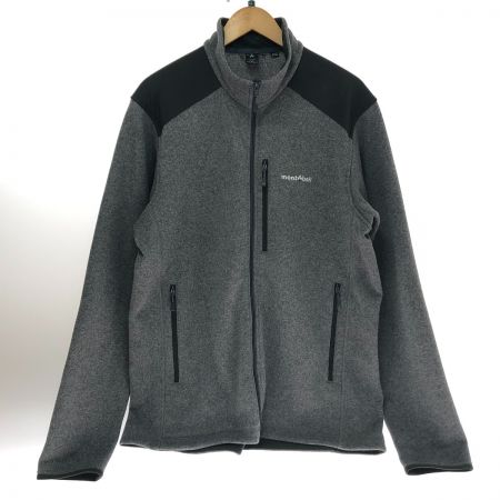  mont･bell モンベル クリマプラス ニットジャケット XLサイズ 1106587 グレー