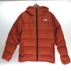 □□ THE NORTH FACE ザノースフェイス ビレイヤーパーカ ダウン Mサイズ ND91915 オレンジ Bランク