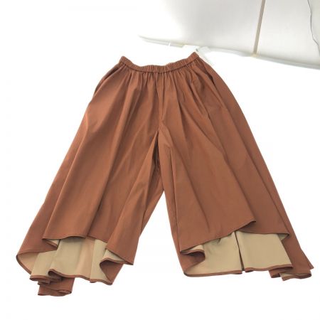  FENNEL フェンネル ワイドパンツ SIZE 38 1697 ブラウン系