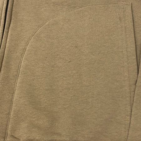  mont･bell モンベル コットン ジップパーカ Lサイズ 2104646 ベージュ