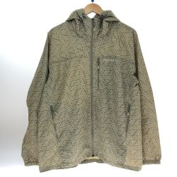 □□ mont･bell モンベル O.D.プリントパーカ Lサイズ 1103310 ベージュ Aランク