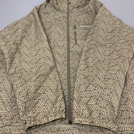  mont･bell モンベル O.D.プリントパーカ Lサイズ 1103310 ベージュ