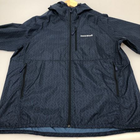  mont･bell モンベル ウインドブラスト プリントパーカ Lサイズ 1103330 ネイビー