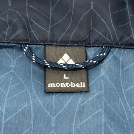  mont･bell モンベル ウインドブラスト プリントパーカ Lサイズ 1103330 ネイビー