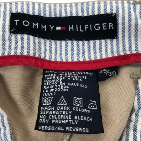  TOMMY HILFIGER トミーヒルフィガー パンツ タックパンツ SIZE W35×L30  ベージュ