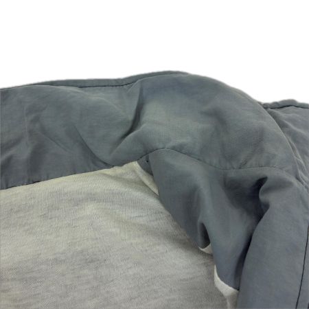  80s Tactel ジャケット ナイロンジャケット 古着 optiジッパー グレー×ブルー