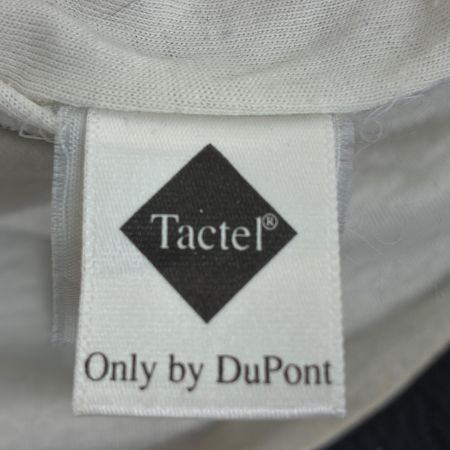 80s Tactel ジャケット ナイロンジャケット 古着 optiジッパー グレー×ブルー