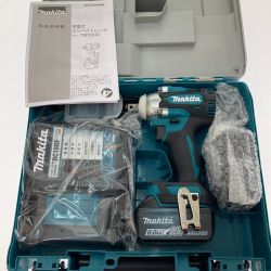 □□ MAKITA マキタ 充電式インパクトレンチ　18V 6.0Ah TW300DRGX ブルー Sランク