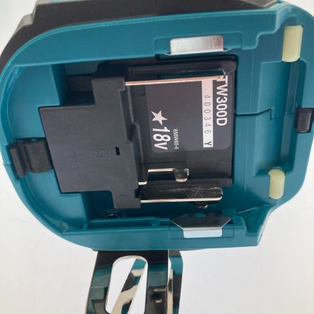  MAKITA マキタ 充電式インパクトレンチ　18V 6.0Ah TW300DRGX ブルー