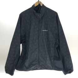 □□ mont･bell モンベル リフレック ウインドジャケット XLサイズ 1103221 ブラック Bランク