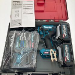 □□ MAKITA マキタ 充電式インパクトドライバ 40V  2.0Ah TD003GRAX グリーン Sランク