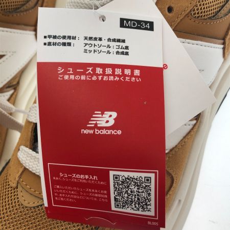  NEW BALANCE ニュー・バランス ローカットスニーカー 27.5cm M5740VPC ブラウン