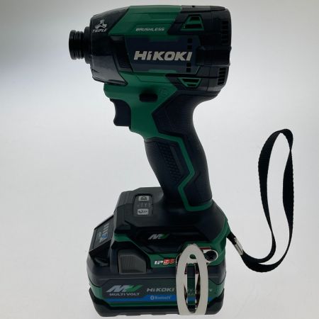  HiKOKI ハイコーキ コードレスインパクトドライバ WH36DD(2XHLSZ) グリーン