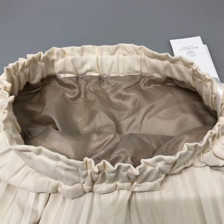  UNITED ARROWS ユナイテッドアローズ コーデュロイライク プリーツスカート フリーサイズ 1624-699-3757 ホワイト