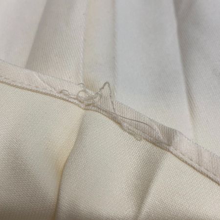  UNITED ARROWS ユナイテッドアローズ コーデュロイライク プリーツスカート フリーサイズ 1624-699-3757 ホワイト