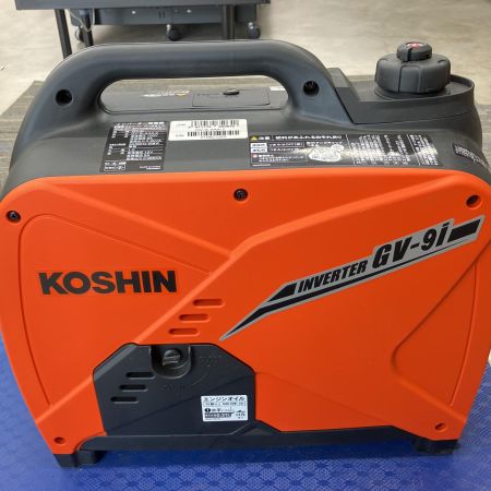 KOSHIN 工具 大型機械 インバーター発電機 KOSHIN GV-9i GV-9i オレンジ