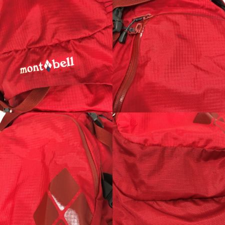  mont･bell モンベル リュック バックパック 359910 レッド