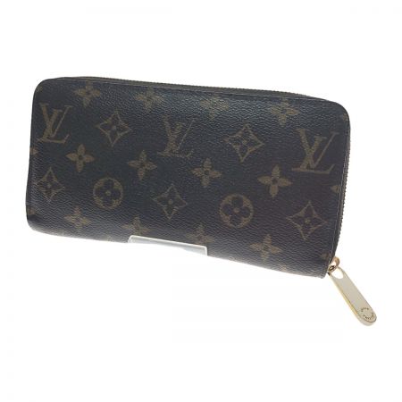  LOUIS VUITTON ルイヴィトン モノグラム ジッピーウォレット 長財布 本体のみ M42616 ブラウン