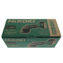 □□ HiKOKI ハイコーキ コードレスディスクグラインダ 18V 100mm G18DSL2 グリーン Sランク