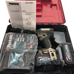 □□ MAKITA マキタ 充電式インパクトドライバ 40V TD002GRDXO オリーブ Sランク