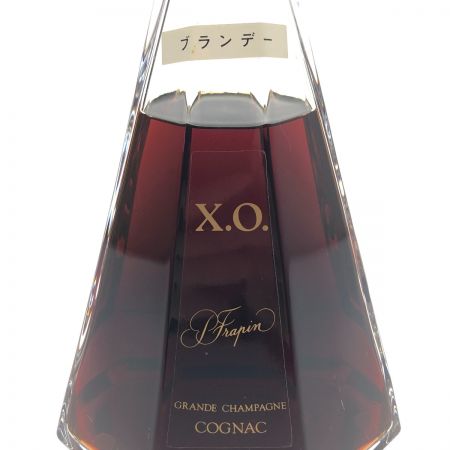  FRAPIN ブランデー コニャック X.O. 1000ml 40％ 本体のみ 未開栓