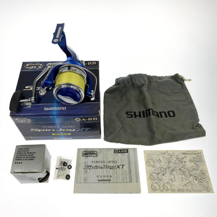 シマノ 08 スーパーエアロ スピンジョイ XT 2点セット 替えスプール2点