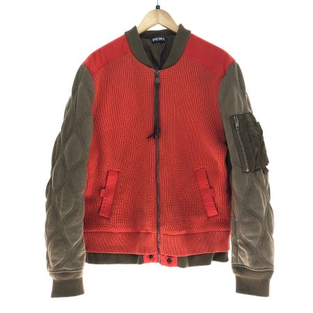 DIESEL ディーゼル ジャケット セーター XLサイズ A02855 オレンジ