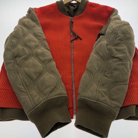  DIESEL ディーゼル ジャケット セーター XLサイズ A02855 オレンジ