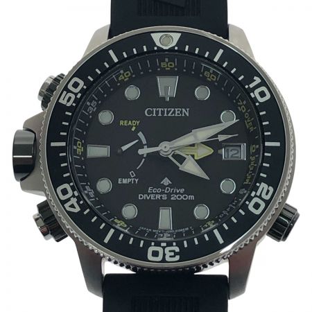  CITIZEN シチズン 腕時計 プロマスターアクアランド エコドライブ 本体のみ J250-S115477 ブラック