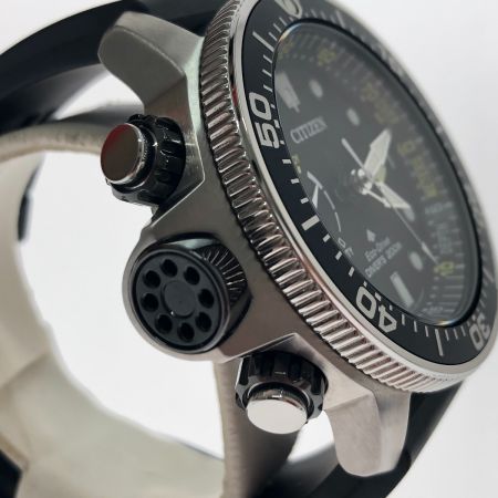  CITIZEN シチズン 腕時計 プロマスターアクアランド エコドライブ 本体のみ J250-S115477 ブラック