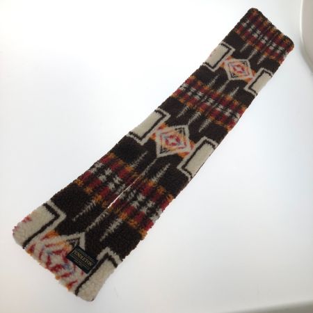  PENDLETON ペンドルトン 帽子 マフラー 手袋 冬物三点セット ブラウン系