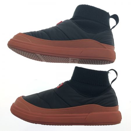  HUNTER ハンター イン/アウト ニッティド カフ スリッパー ブーツ UK6(25cm) WFS2265REN ブラック/リズミッククレイ