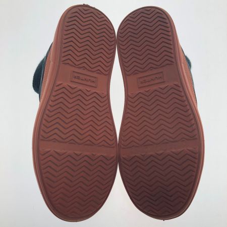  HUNTER ハンター イン/アウト ニッティド カフ スリッパー ブーツ UK6(25cm) WFS2265REN ブラック/リズミッククレイ