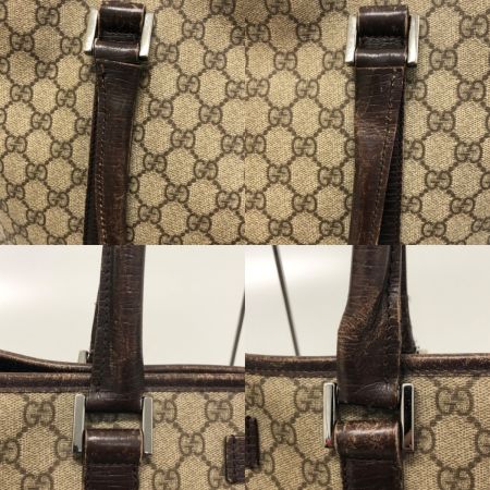  GUCCI グッチ GGスプリーム トートバッグ 本体のみ 114288 ブラウン