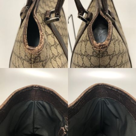  GUCCI グッチ GGスプリーム トートバッグ 本体のみ 114288 ブラウン