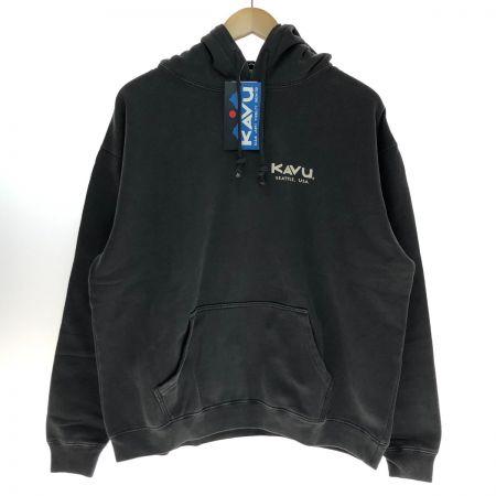  KAVU マウンテンロゴパーカ Mサイズ 19823018001005 ブラック
