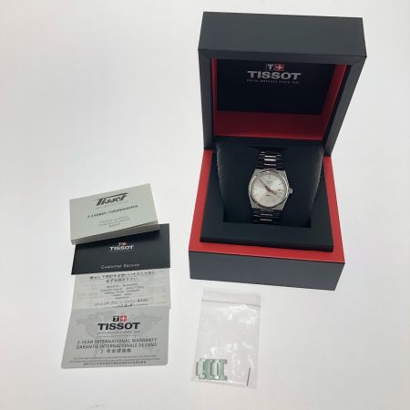  TISSOT ティソ 腕時計 PRX ピーアールエックス クオーツ T137.210.11.031.00 シルバー